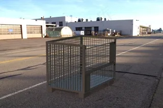 欧元的箱式托盘