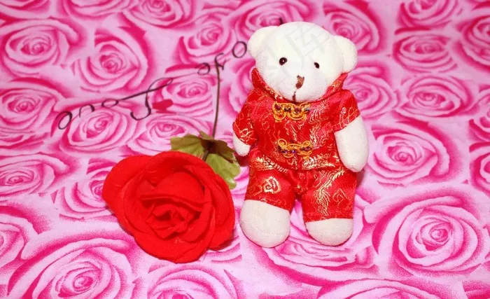 情人节玩具熊图片