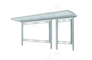 公交站台（站牌）广告牌图片