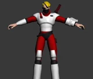 Futuristic Man 背刀...