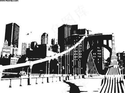 城市剪影系列一 城市剪影系列一