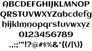 aclonica字体