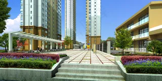 小区效果图图片