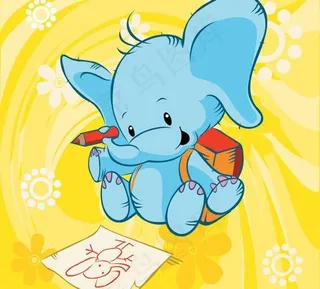 可爱的卡通动物图片