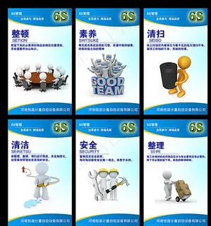 6S管理展板图片
