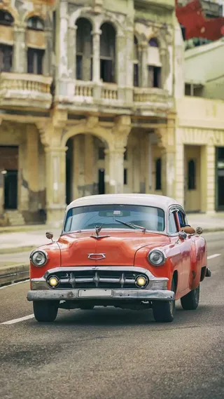 复古汽车高清摄影图片