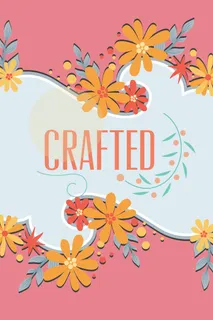 森系花草树叶花卉花环手绘花朵矢量素...