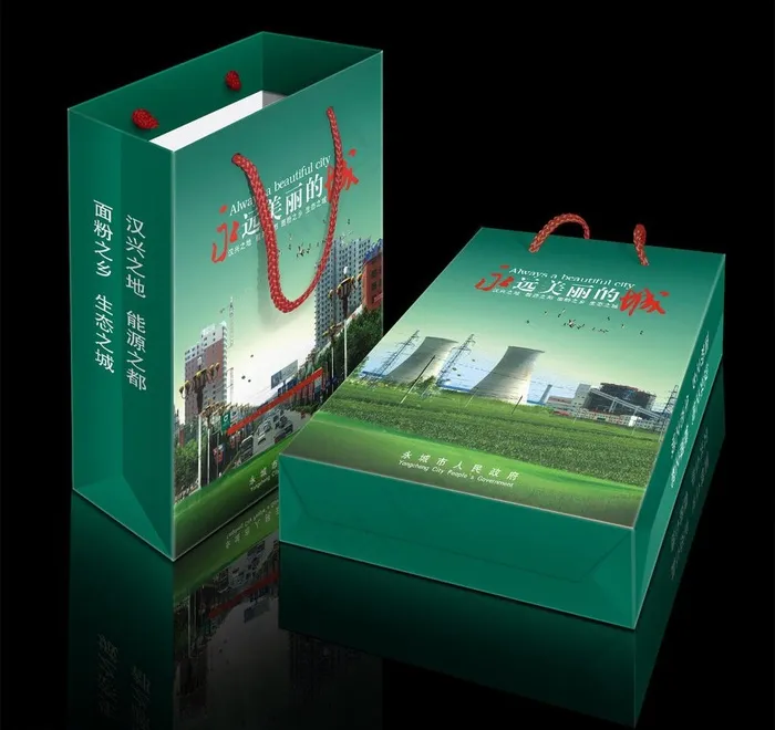 招商手提袋图片cdr矢量模版下载