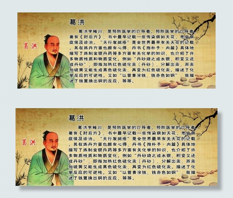 十大名医葛洪psd模版下载