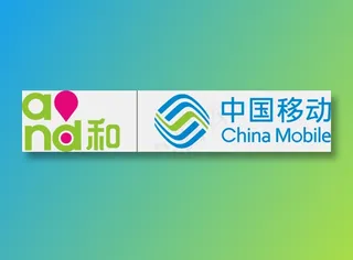 蓝色简约5glogo标准色移动免抠元素