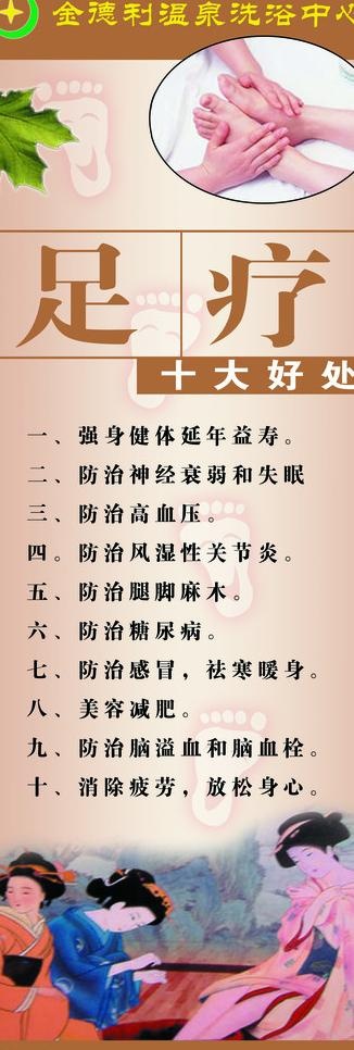 足疗x展架图片(2362X6299(DPI:100))psd模版下载