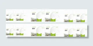 卧室吸顶灯包装图片