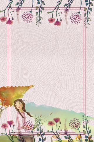 时尚创意三八妇女节女神节海报背景