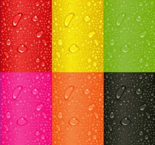 水珠背景矢量素材