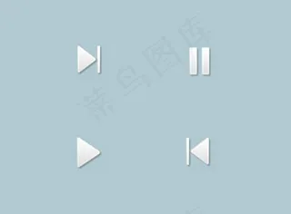 播放按钮三角形箭头