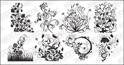 植物材料的矢量模式和趋势