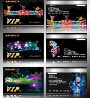 ktv会员卡图片