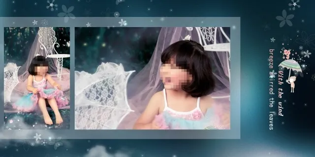 儿童相册模板下载