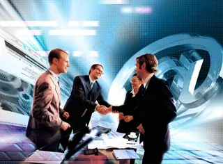 人物 上班族 科技 科学技术  背景