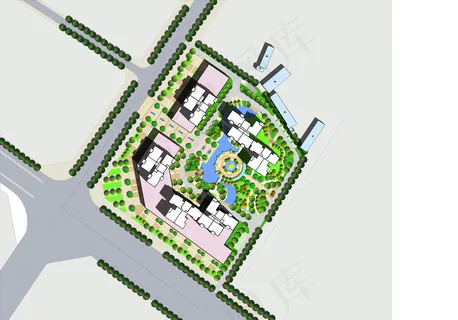 平面图景观设计图片