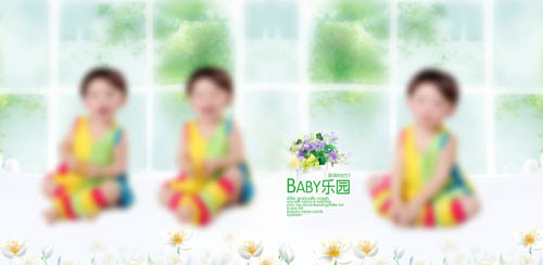 2012年影楼儿童模板杂锦集Vol...(4200X2050(DPI:254))psd模版下载