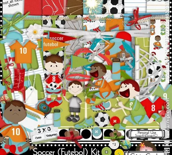 儿童相册模板素材图片(1420X1700)