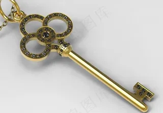 欧式钥匙模型6图片