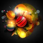 趋势交响乐矢量素材- 5球点时尚元...