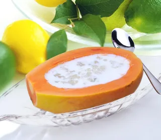 木瓜西米奶图片