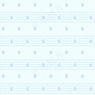 淡蓝色雪花布纹