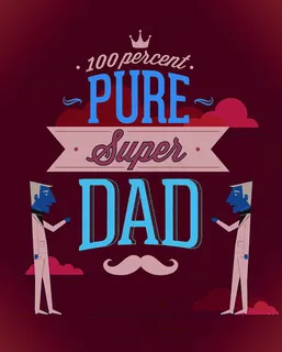 卡通男人与英语字母