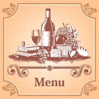 经典的欧洲风格的葡萄酒瓶贴矢量欧式...瓶身贴