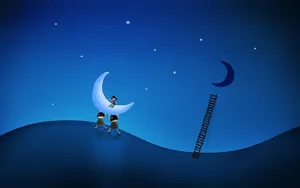 偷月亮