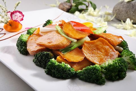 小炒杏鲍菇图片 小炒杏鲍菇图片