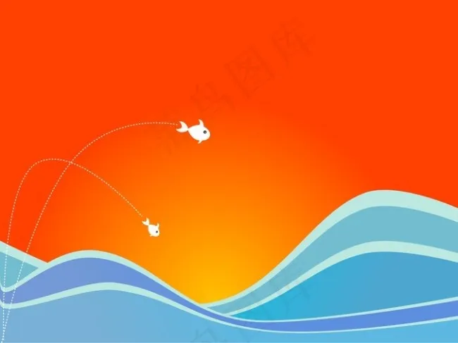 红色背景图矢量素材ai矢量模版下载