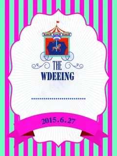 旋转木马迎宾牌