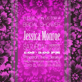 婚礼贺卡背景花纹图片