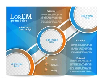 传单模板 三折页模板图片