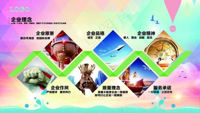 企业理念(5103X2892(DPI:72))psd模版下载