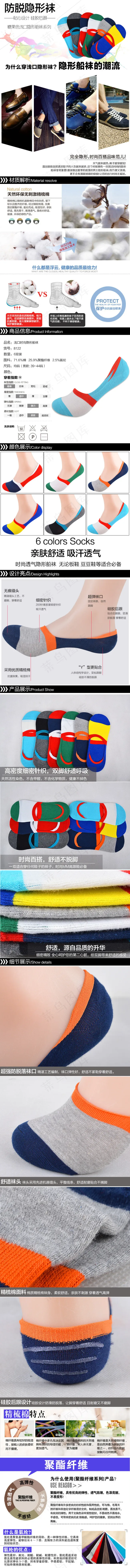 防脱隐形船袜详细页模板(750X9013(DPI:72))psd模版下载