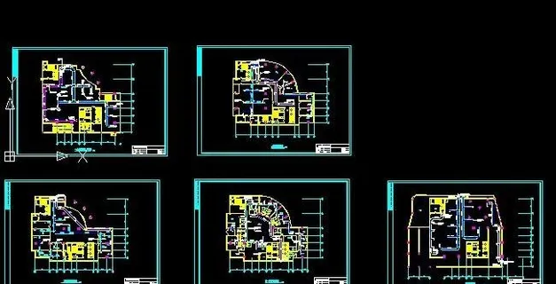 重庆会都酒店空调设计图