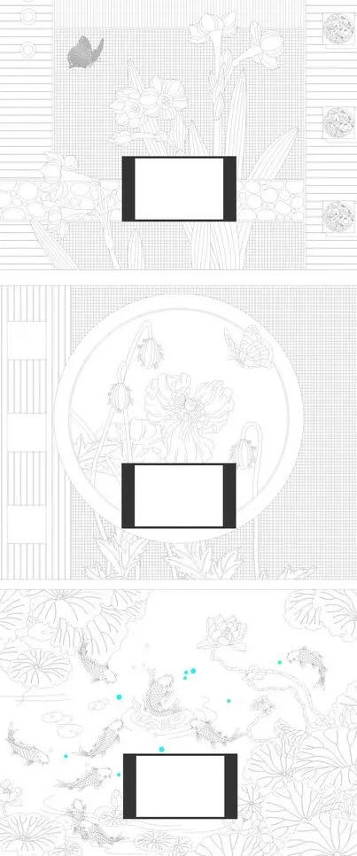 电视背景图图片cdr矢量模版下载