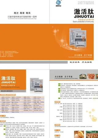 兽药 药品二折页图片