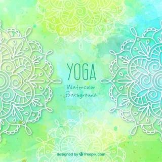 黄色背景矢量图