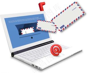 笔记本电脑 邮件图片