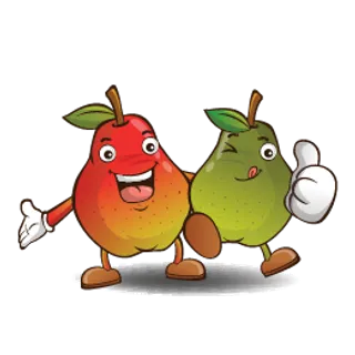 水果大全透明PNG梨子柠檬