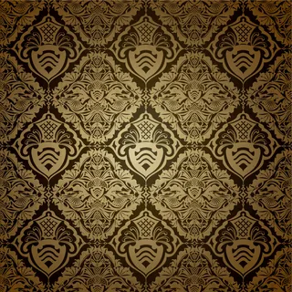 精美大马士革花纹