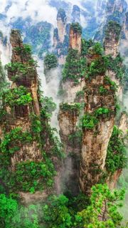 石峰林立高清摄影图片