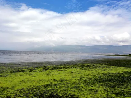 云南 大理 洱海 洱海云图片