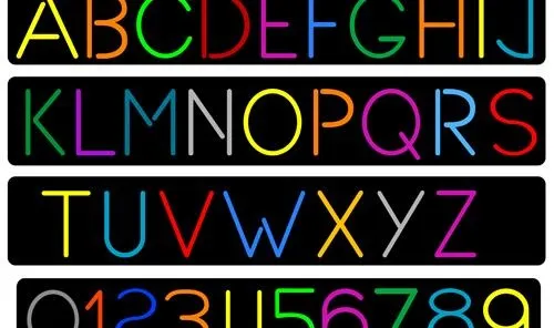 创造性的字母设计矢量集20eps,ai矢量模版下载